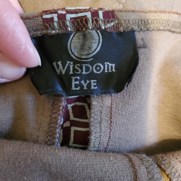 Unique Elegant Tan Sleeveless Baby Doll Dress By Wisdom Eye - Picture 10 of 11